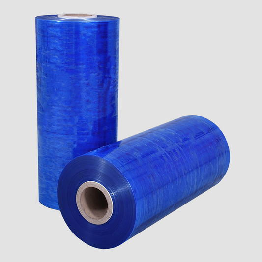 Blue 63 Gauge X 19.7" Wide X 5,000 foot ($50 / roll)